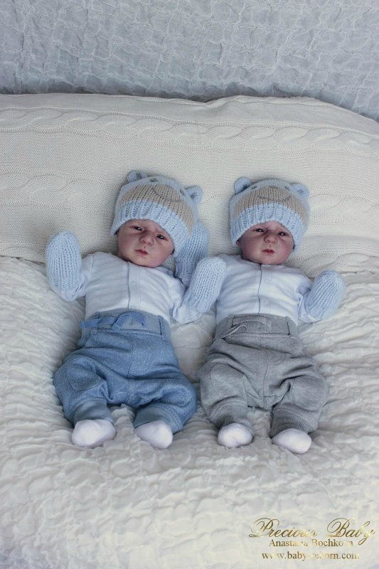 Двойное счастье! Куклы реборн Анастасии Бочковой