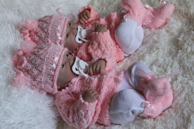 Кукляшечки близняшечки... Куколки реборн Виктории Вишни
