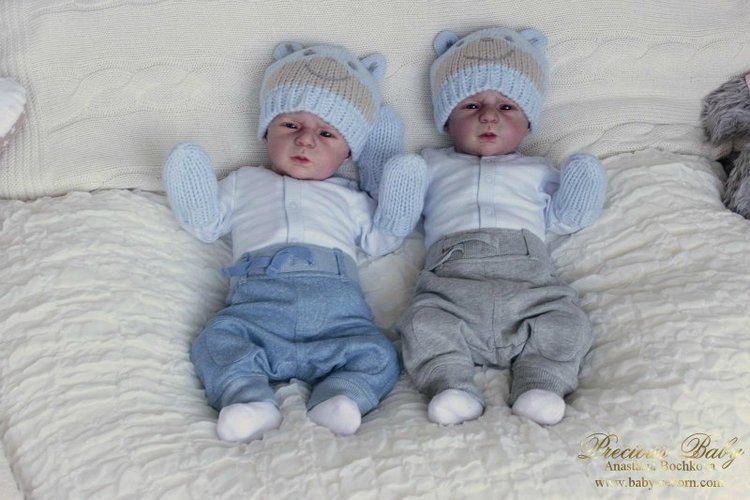 Двойное счастье! Куклы реборн Анастасии Бочковой