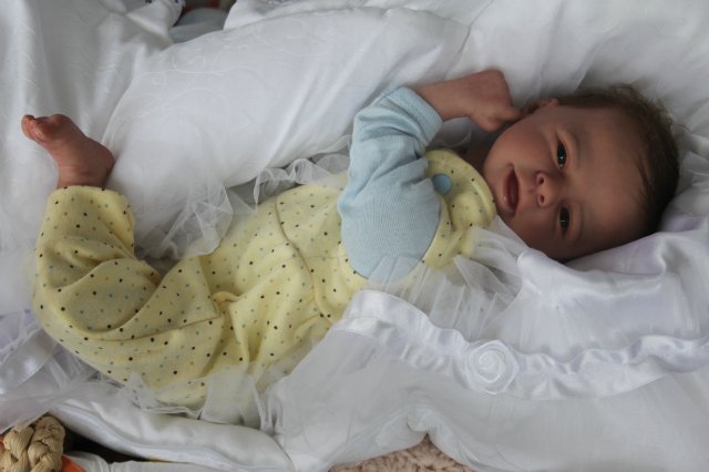 Мальчишечка Улыбашечка:)куклёныш Элины Кудрявцевой