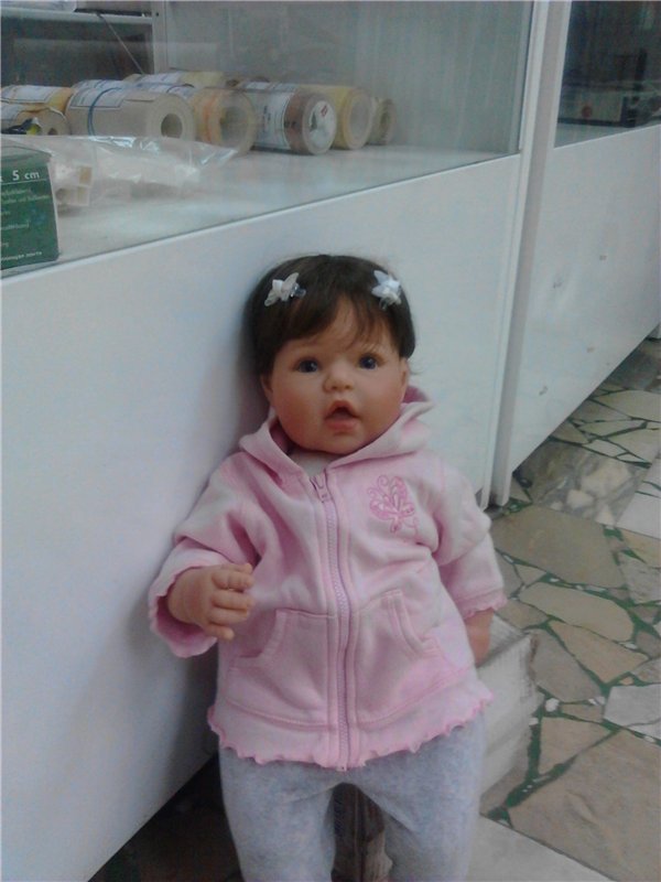 Наша любопытинка Катюшка lee Middleton у мамы на работе (фото 5)