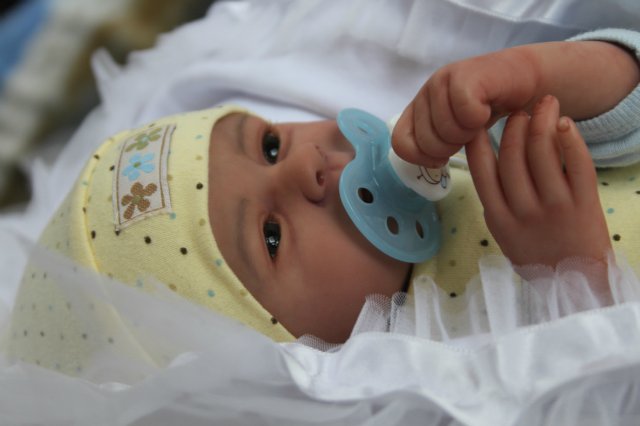 Мальчишечка Улыбашечка:)куклёныш Элины Кудрявцевой