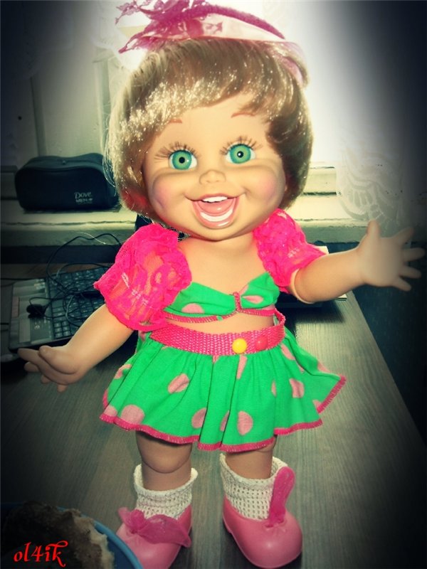 Galoob Baby Face. Наташка-улыбашка