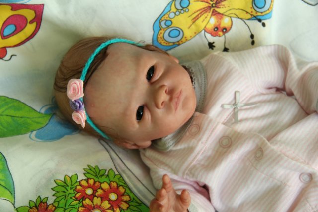 Крошка Мэгги. Кукла реборн Саутер Антонины