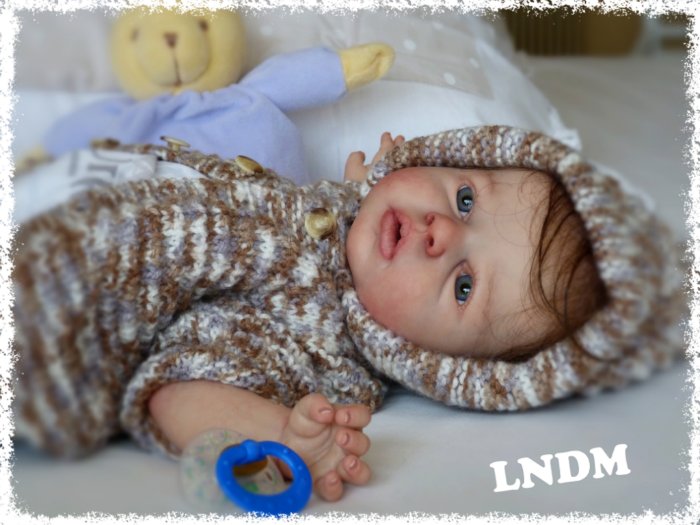 Любимый молд куклы реборн Ноа.Теперь с открытыми глазками (фото 5)