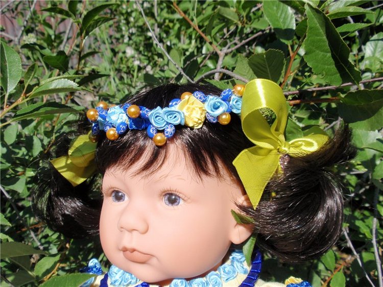 Солнечная цветочница Анюта. Эксперименты с переодеванием могут быть нескончаемы