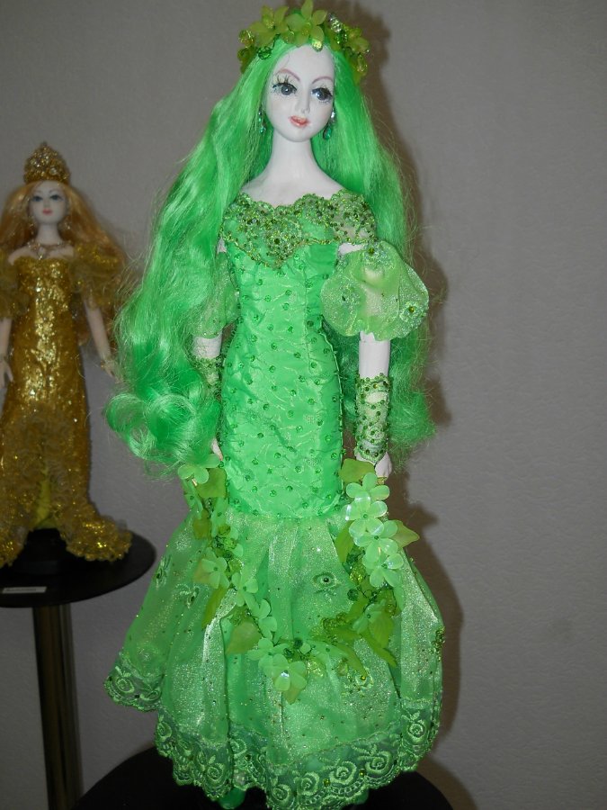 Выставка авторских кукол Ирины Веденеевой в Краеведческом музее г. Ессентуки