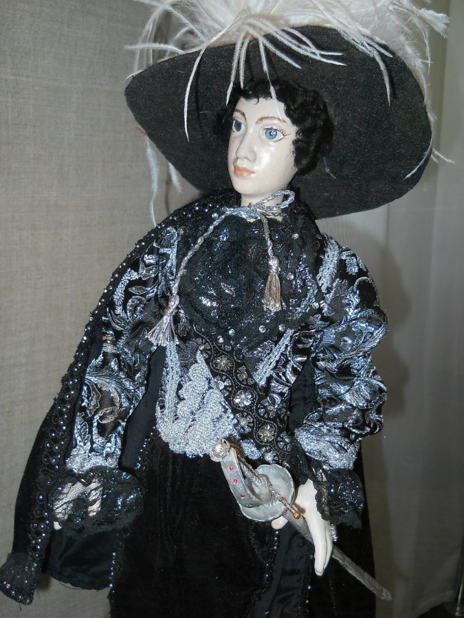 Выставка авторских кукол Ирины Веденеевой в Краеведческом музее г. Ессентуки