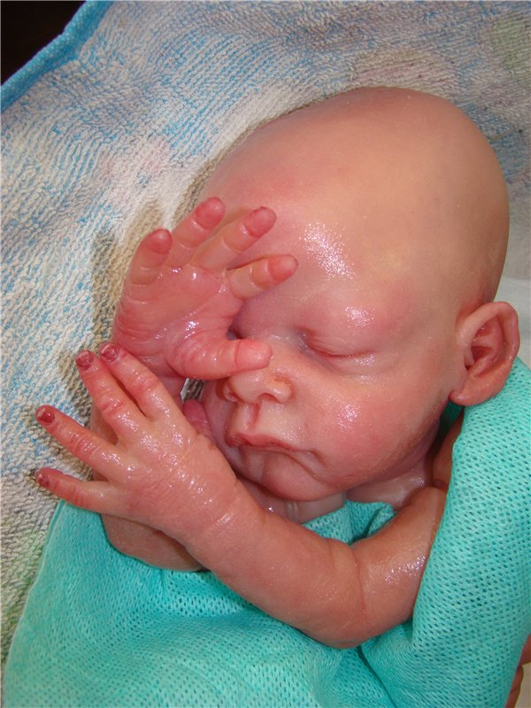 Рождение Никиты. Авторский силиконовый малыш Кондрашовой Ирины