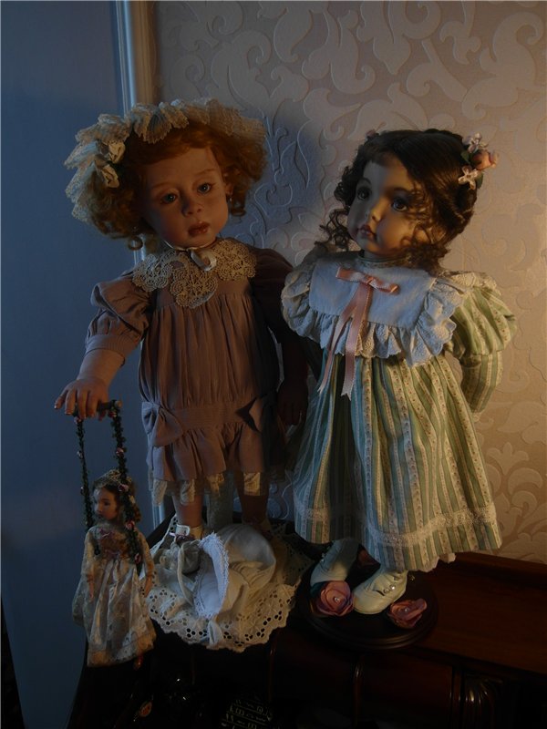 Мой первый топик про потрясающую куклу С.Гришко и немного студийной Эмили от Д.Эффнер