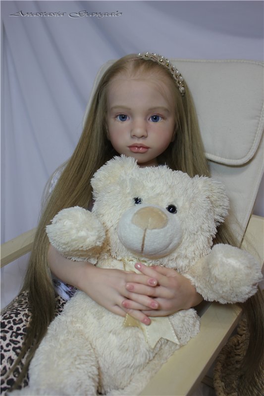 Ангелов много ни бывает. Ангелина. Кукла реборн Анастасии Гангало