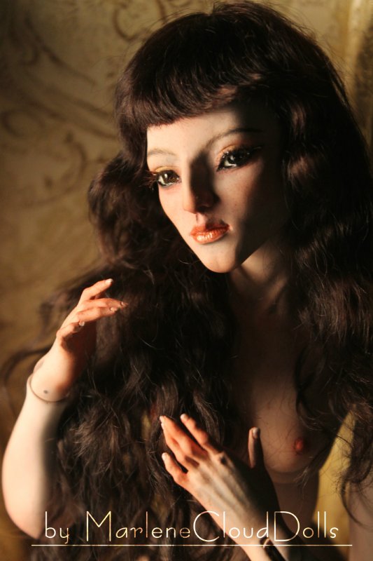 Новая девушка, авторская кукла Гая