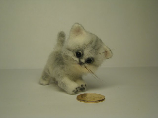 Пушистое чудо. Авторская игрушка валянием Ольги Чернухо