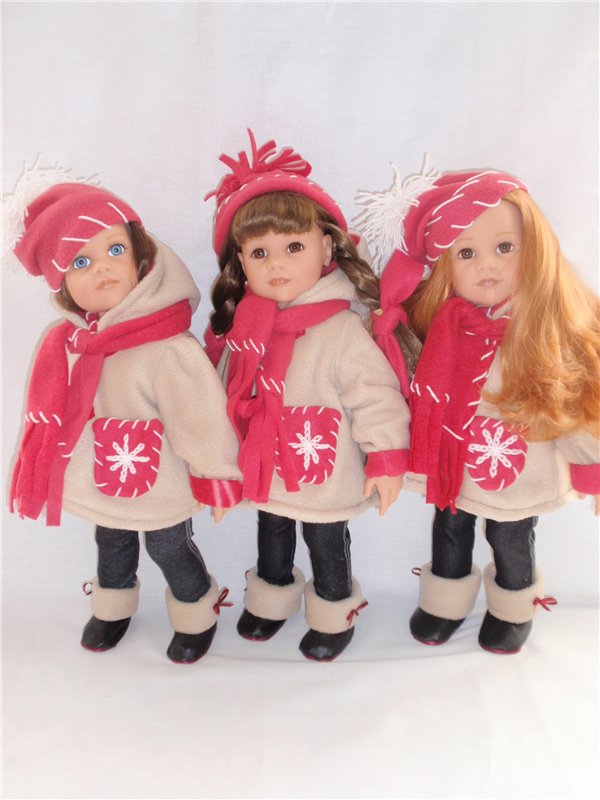 Зима еще с нами. Зимняя коллекция одежды для малышек Gotz