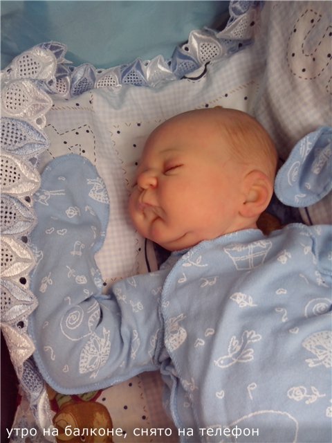 Маленький малыш реборн Андрейка, молд Жульен