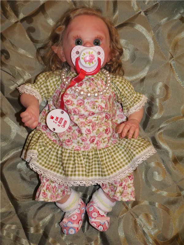 И последняя эльфиечка Марточка из молдика Офелия, кукла реборн Натальи Фединой, Baby-Zest