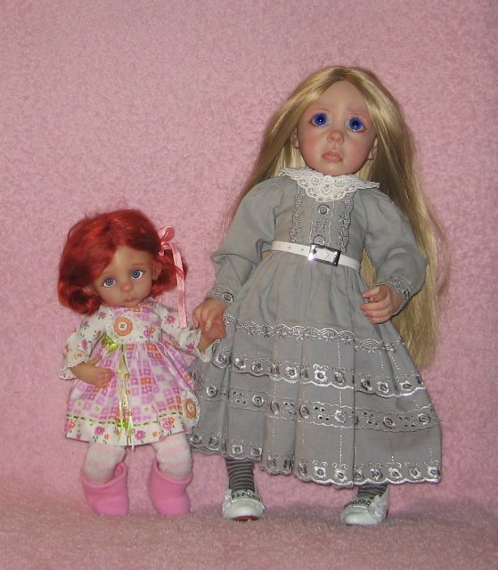 Мои очаровательные девочки: Адель и Каролина. Авторские малышки Кондрашовой Ирины