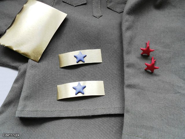 МК Солдатская форма 1941-1945 года для кукол