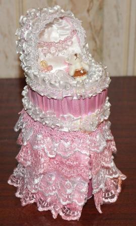 Мастер-класс - Мебель для кукол. Колыбелька для крохотулечки