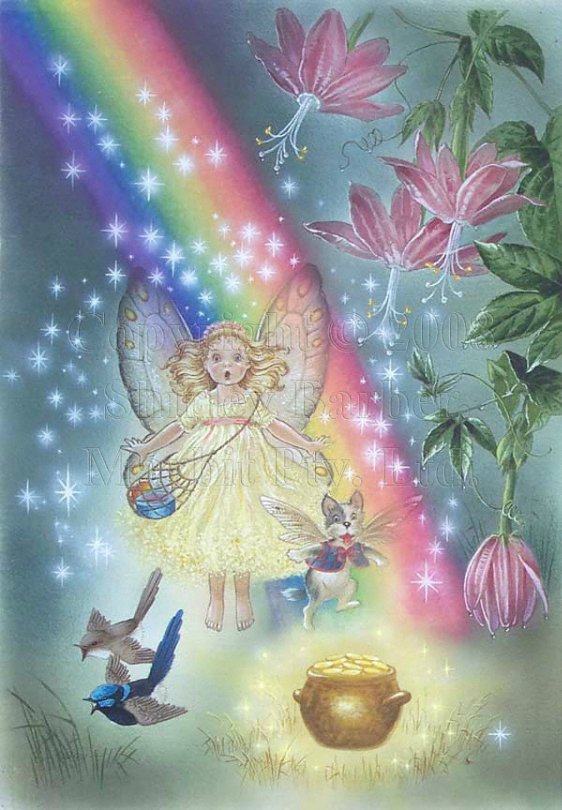 Мир эльфов и фей от Ширли Барбер (SHIRLEY BARBER)