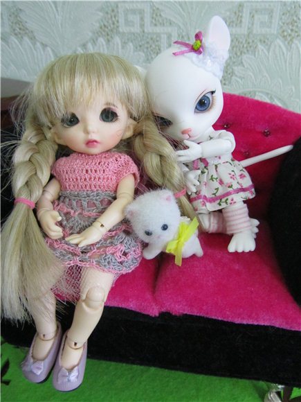 Розовая сказка для маленькой девочки