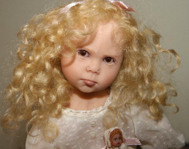 Обиженная Люси - OOAK doll by Jilie Fischer (фото 10)