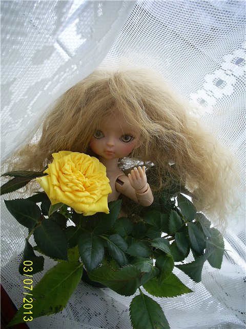 Про весенних феечек. Кукла БЖД hujoo (фото 6)