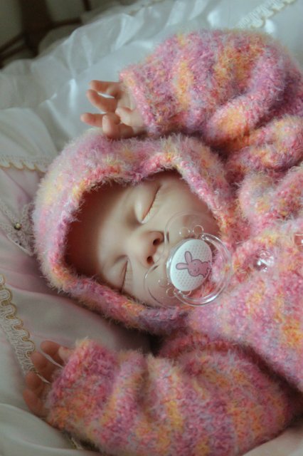 Весенний цветочек... Куколка реборн Виктории Вишни