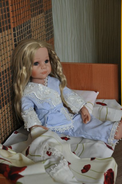 Праздничное утро. Gotz — Куклы Gotz (Готц): Ханна (фото 8)