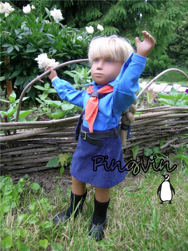 Особенная кукла Sasha doll от Gotz (фото 9)