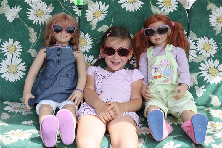 Лето на даче! Margie и Lenka от Annette Himstedt