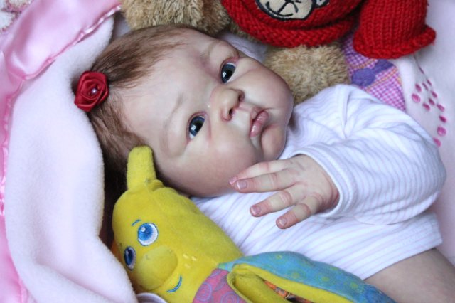 Сладкая булочка, кукла реборн Беспаловои Жанны