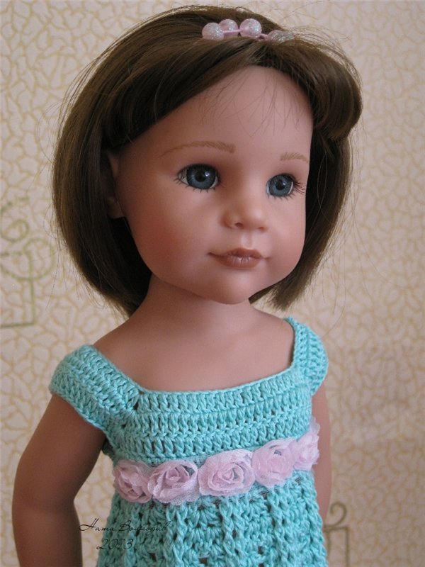Недавние вязалочки для кукол (фото 2)