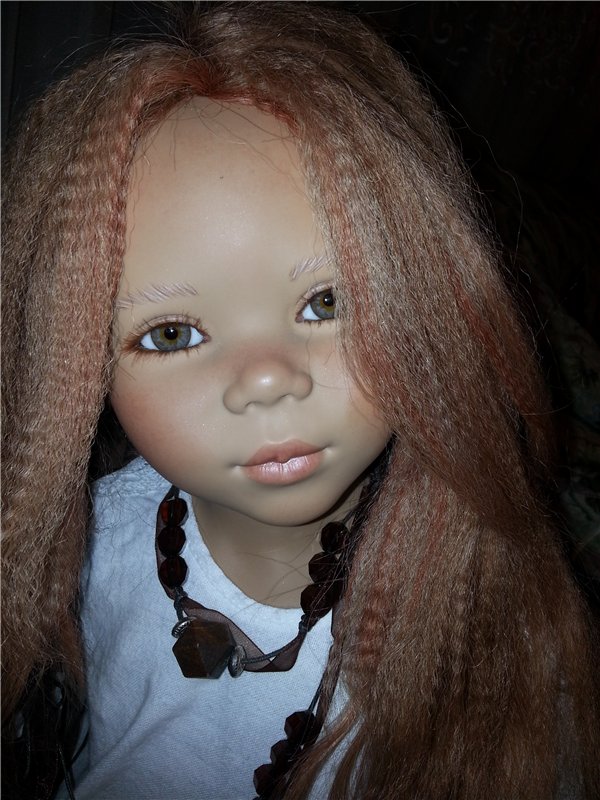 Превращение морской принцессы в обыкновенную девочку! Кукла Annette Himstedt