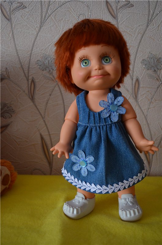 Долгожданная посылочка. Сарафанчики для кукол Baby Face Galoob (фото 7)