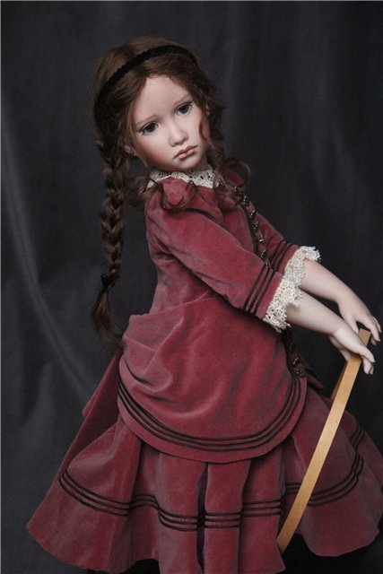 Фарфоровая кукла Белинда от Анджелы и Джона Баркер (фото 3)