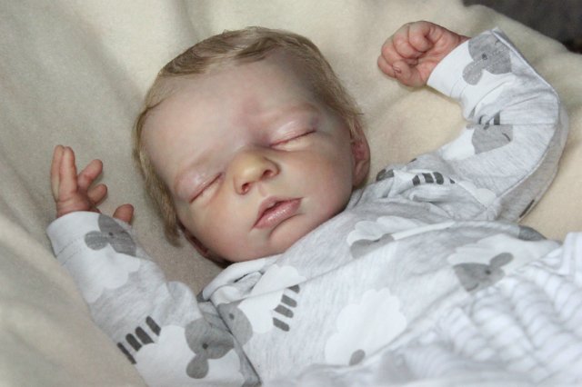 Сладкие сны Манюнечки! Кукла реборн Беспаловои Жанны (фото 8)