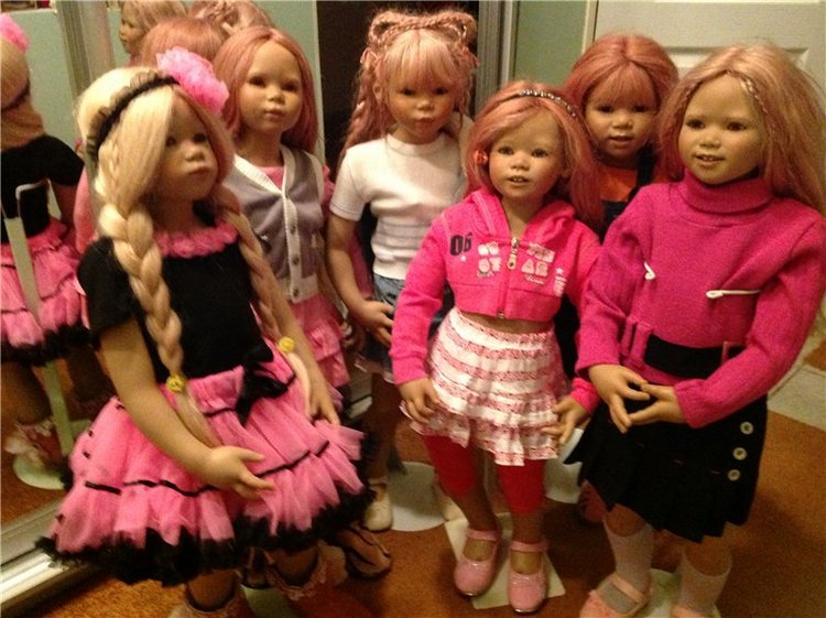 Мои Химочки заскучали — Куклы Annette Himstedt (Аннетт Химстедт): коллекционные