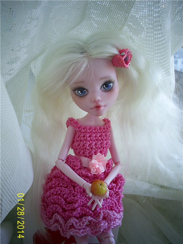 Моя маленькая нежная мисс... ООАК Monster High (фото 5)