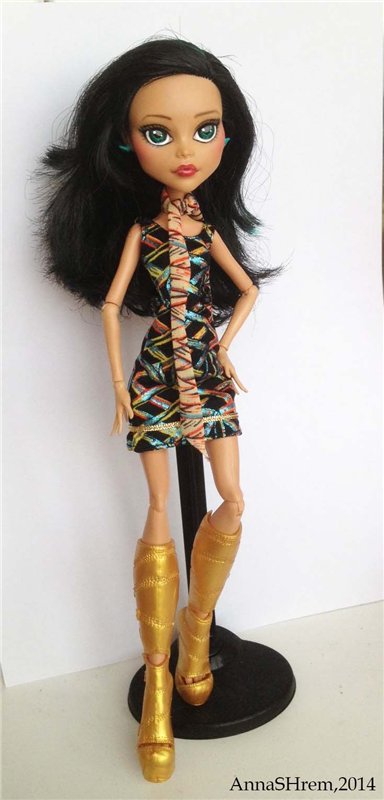 Мой первый ООАК Monster High (фото 8)