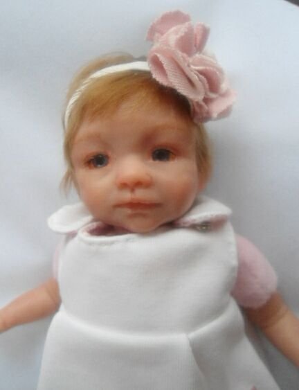 Малышка февраля Горошек! ООАК куколка Горшковой Юлии (фото 5)