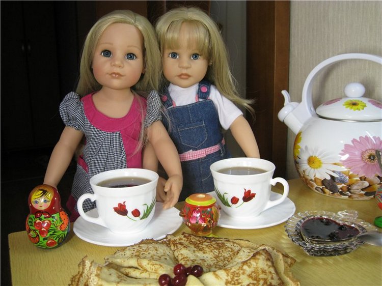 Поздравляем всех с Масленицей! Куклы Готц | Бэйбики Поздравляем всех с Масленицей! Куклы Готц