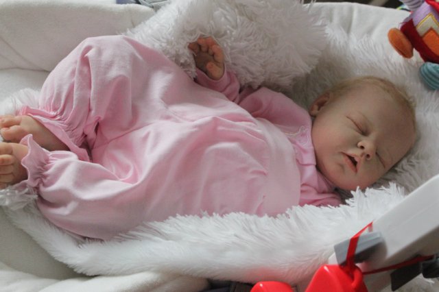 Еще одно спящее солнышко... Ноашечка... Куколка реборн Виктории Вишни