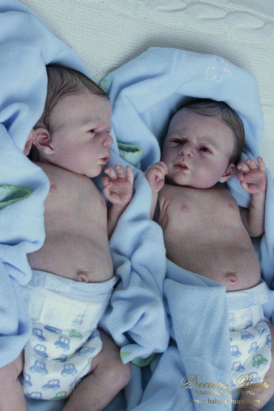 Двойное счастье! Куклы реборн Анастасии Бочковой (фото 2)