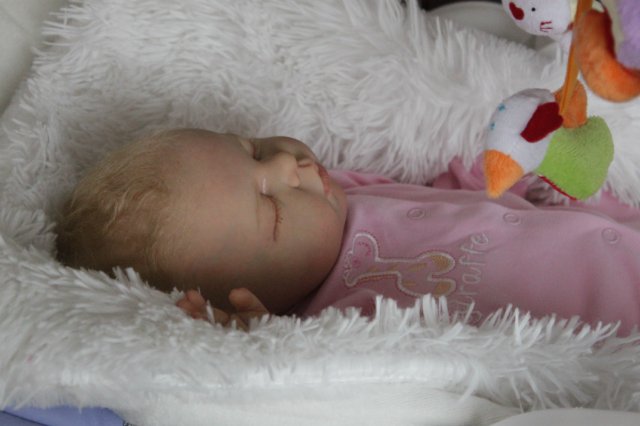 Еще одно спящее солнышко... Ноашечка... Куколка реборн Виктории Вишни (фото 8)