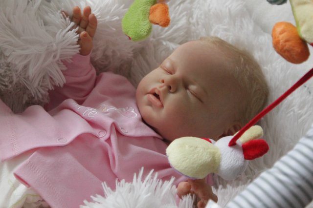 Еще одно спящее солнышко... Ноашечка... Куколка реборн Виктории Вишни