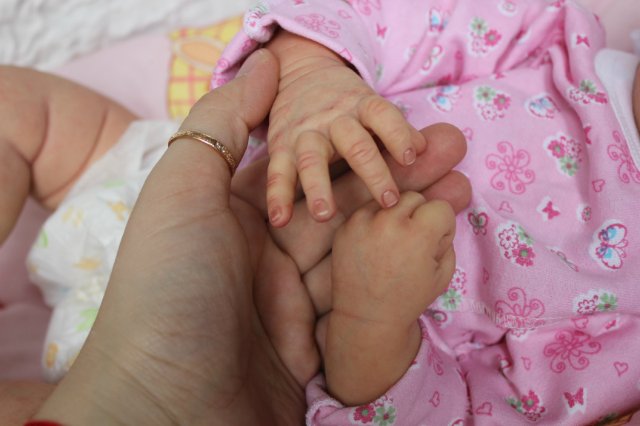 Малышка Кати. Кукла реборн Катерины Осиповой-Коняевой (фото 9)