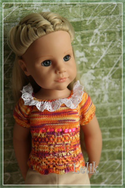 Летние кофточки для Gotz — Одежда и обувь для кукол своими руками: фото