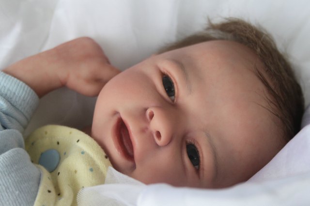 Мальчишечка Улыбашечка:)куклёныш Элины Кудрявцевой