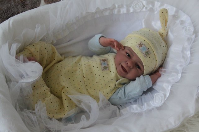 Мальчишечка Улыбашечка:)куклёныш Элины Кудрявцевой